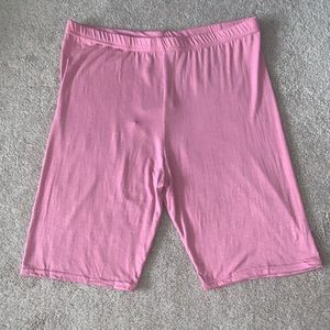 Pink Biker shorts